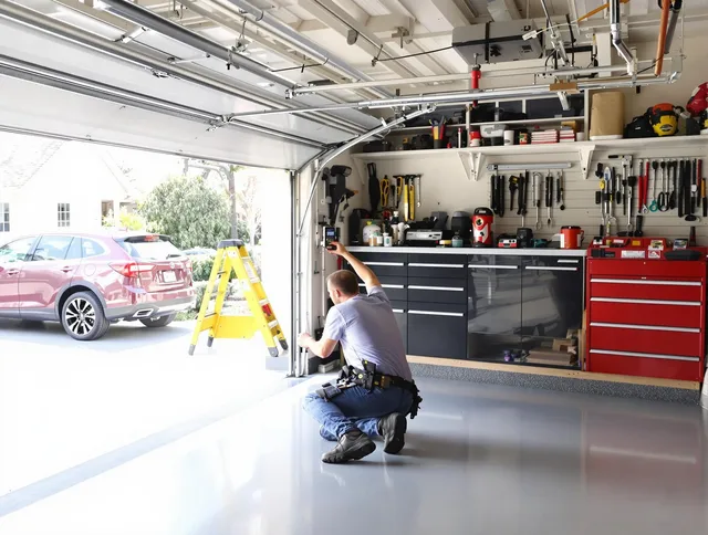 Local garage door repair service by Claremont Garage Door Repair in Claremont